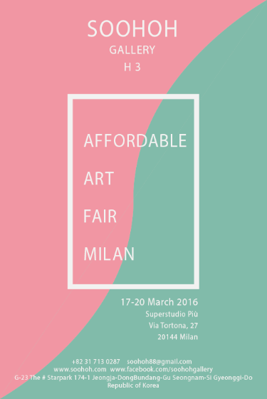 2016 Affordable Art Fair Milan